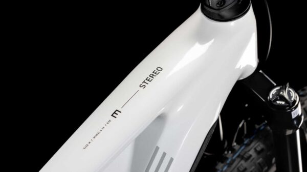 Cube Stereo Hybrid ONE44 EXC 800 metallicwhite´n´black
