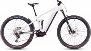 Cube Stereo Hybrid ONE44 EXC 800 metallicwhite´n´black