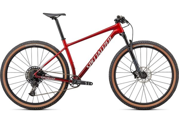Specialized CHISEL HT COMP RED TINT CARBON/BRUSHED/WHITE XL
