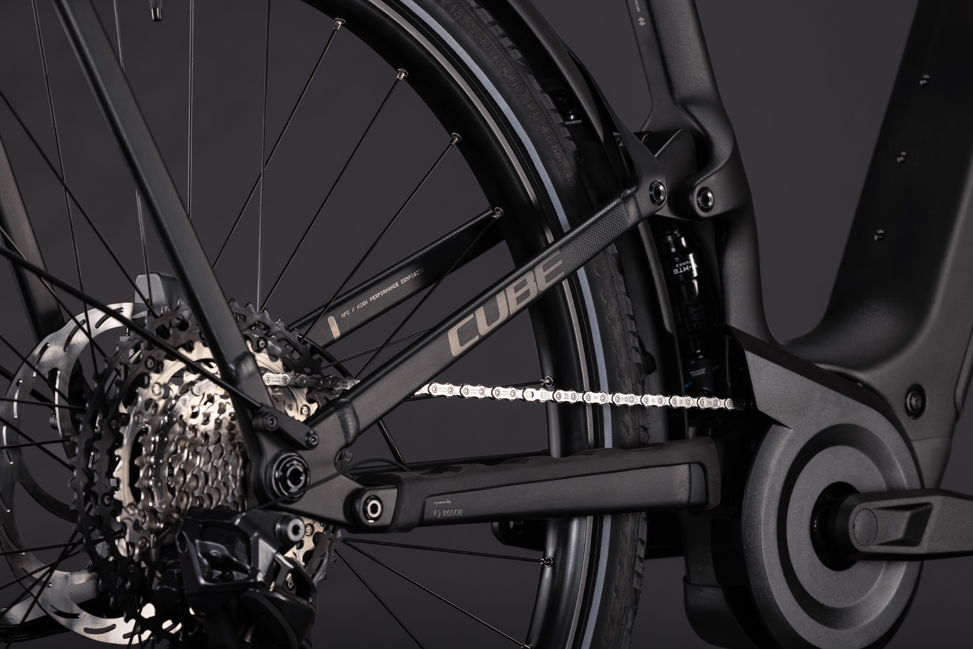 Cube Kathmandu Hybrid ONE11 HPC SLT 800 carbon´n´silverdust – Bild 5