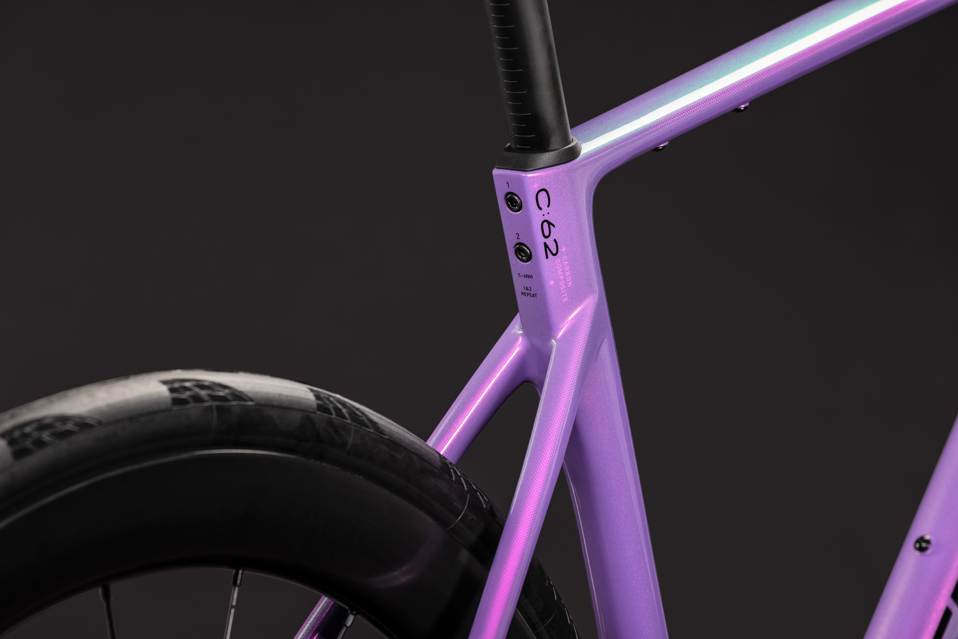 Cube Attain C:62 SLT cosmicpurple´n´black – Bild 4