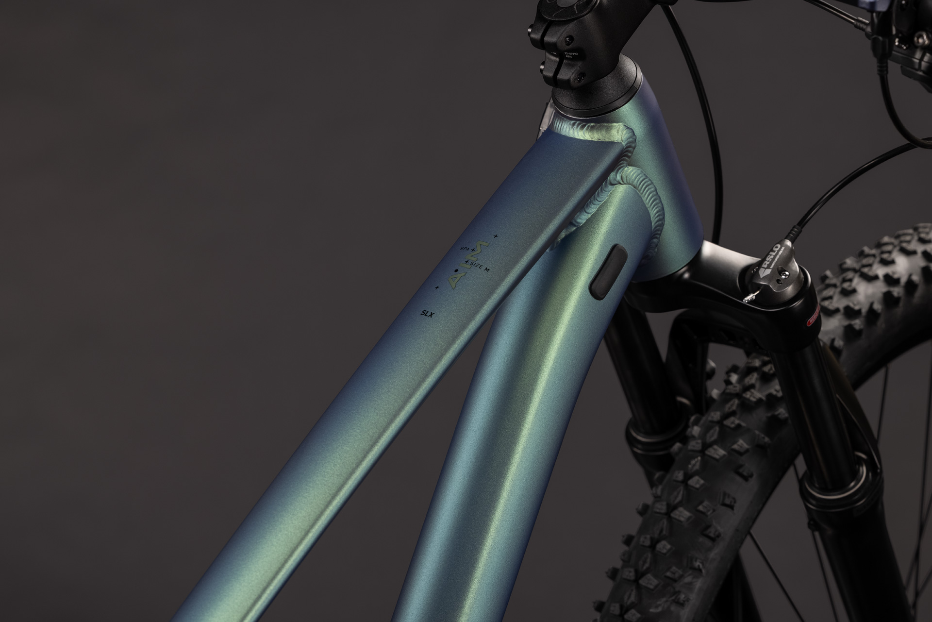 Cube Aim SLX shiftverde´n´chrome – Bild 2